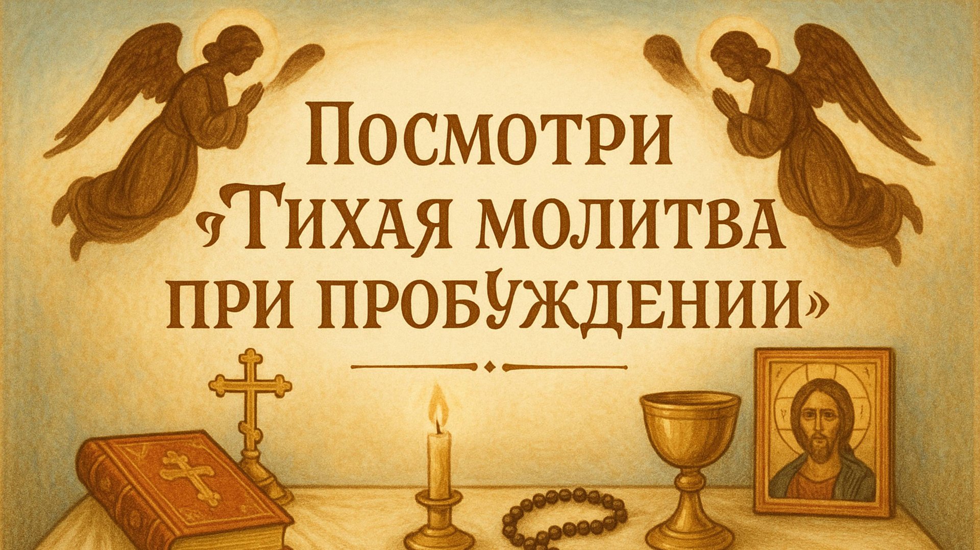 Посмотри «Тихая молитва при пробуждении» смотреть онлайн