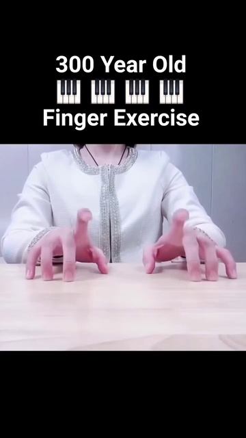 Упражнение для пальцев у пианистов. смотреть онлайн