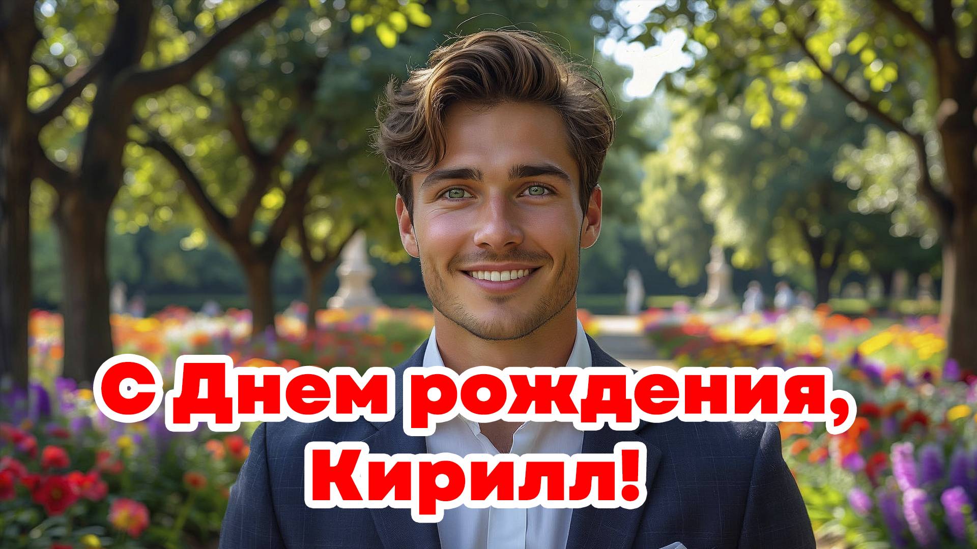С Днем рождения, Кирилл!