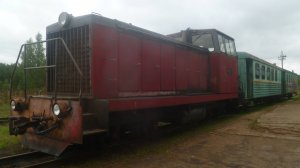 Геокэшинг в Кирово-Чепецке. Каринская УЖД.