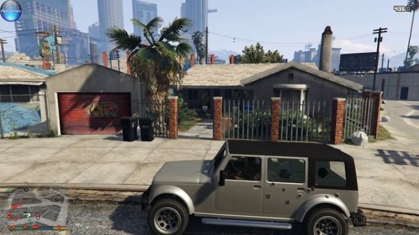 GTA 5 - Столкновения с бандой Ballas