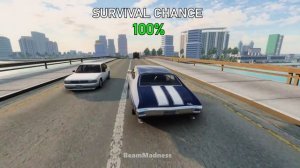 Реалистичные аварии с шансом на выживание #11 | BeamNG.drive