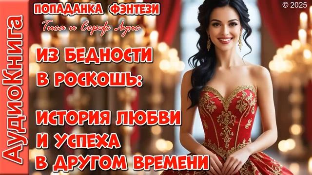 Как любовь и успех помогли бедной девочке добиться счастья. Попаданка. Фэнтези. Аудиокнига. смотреть онлайн