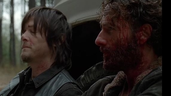 Дэрил Диксон и Рик Граймс// Ходячие Мертвецы//Сериал смотреть онлайн