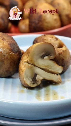 Шампиньоны на мангале