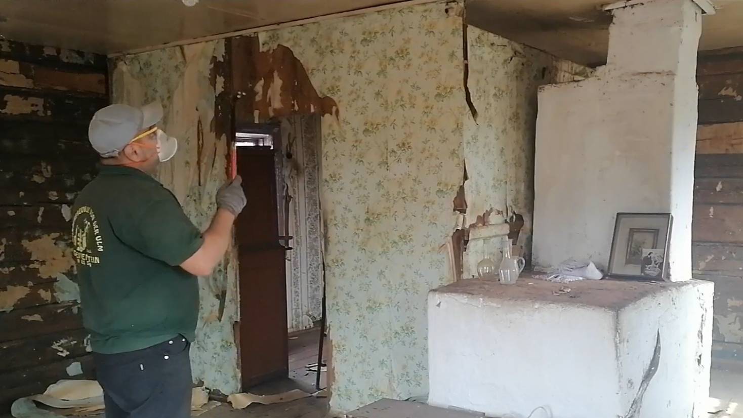 Сносим перегородку #из_города_в_деревенскую_глубинку