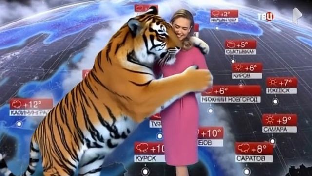 Дрессировщица Анастасия Ларионова.