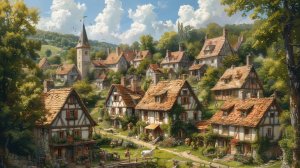 Жили у бабуси два веселых гуся