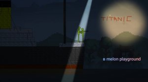КРУШЕНИЕ TITANIC в MELON PLAYGROUND