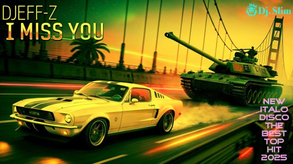 Djeff - z - I Miss You. 🎵 Dj. Slim - New Italo Disco / The Best Top Hit 2025 🎵