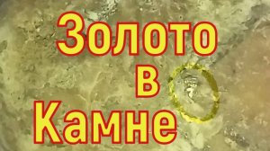 Золото в камне