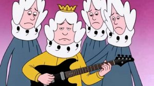 AI вариации на Бременские Музыканты - Такая сякая сбежала из дворца (Electric guitar)