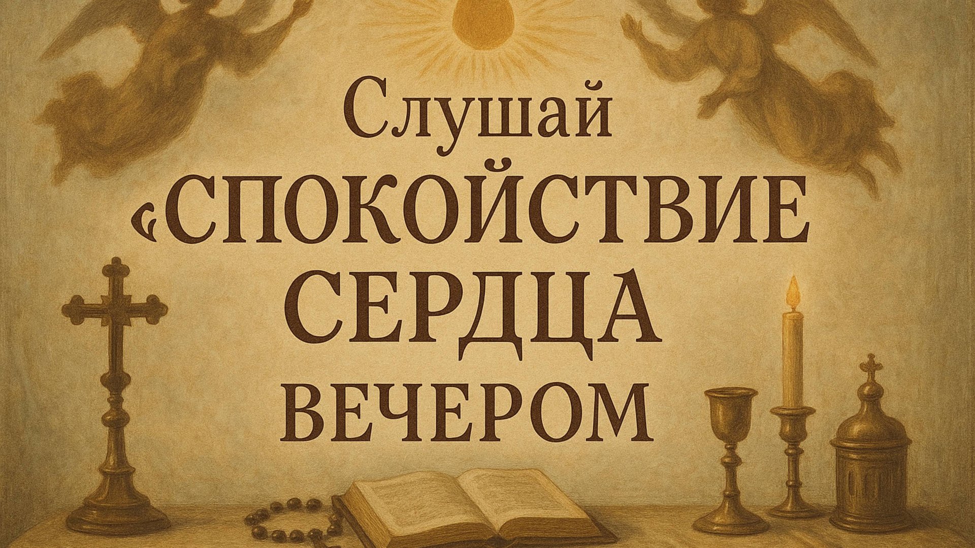 Слушай «Спокойствие сердца вечером» смотреть онлайн