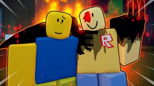 БРОШЕННЫЙ, НО ДРУЖЕЛЮБНЫЙ ДЖОН ДОУ! Анимация Roblox | мультики роблокс