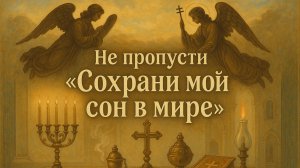 Не пропусти «Сохрани мой сон в мире»