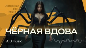 [Чёрная вдова] - девушка в паутину которой попадались многие - авторская песня [нейросеть]