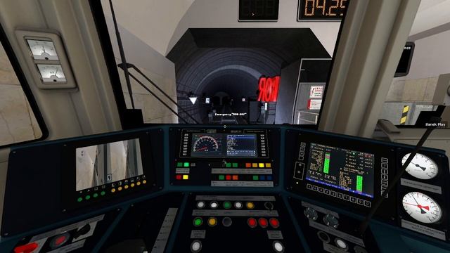 Garry s mod metrostroi  Калининская линия поездка на поезде Ока 81-760