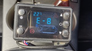 Ошибка Е-8 дизельная автономка, после дождя.