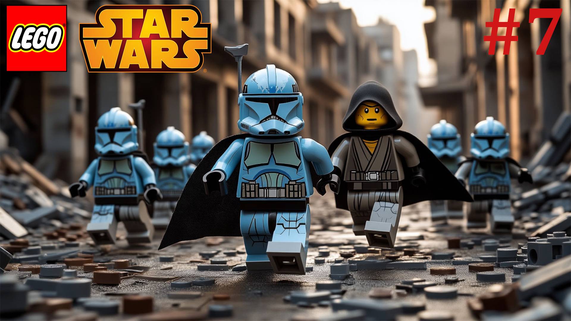 LEGO Star Wars The Complete Saga / Эпизод 2 Атака клонов / Погоня за наёмным убийцей смотреть онлайн