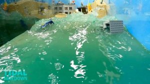 Тсунами в лего тюрьме