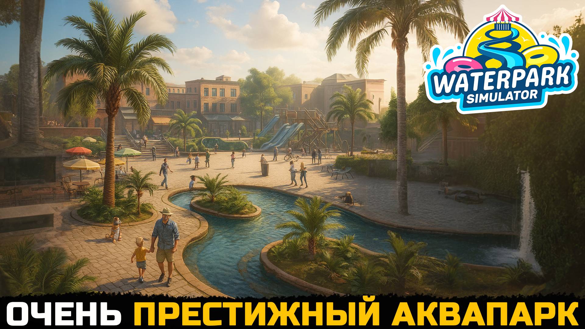ОЧЕНЬ ПРЕСТИЖНЫЙ ПАРК - Waterpark Simulator №11