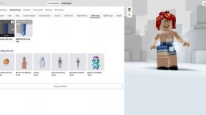 как сделать очеееееееень. красивые ноги бесплатно в Roblox