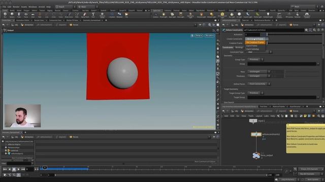 10. Stickiness In Vellum Glue Constraint смотреть онлайн