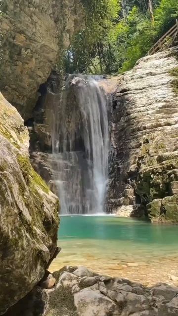 Абхазия, Ольгинский водопад (начало сентября, ОСЕНЬ-2025) смотреть онлайн