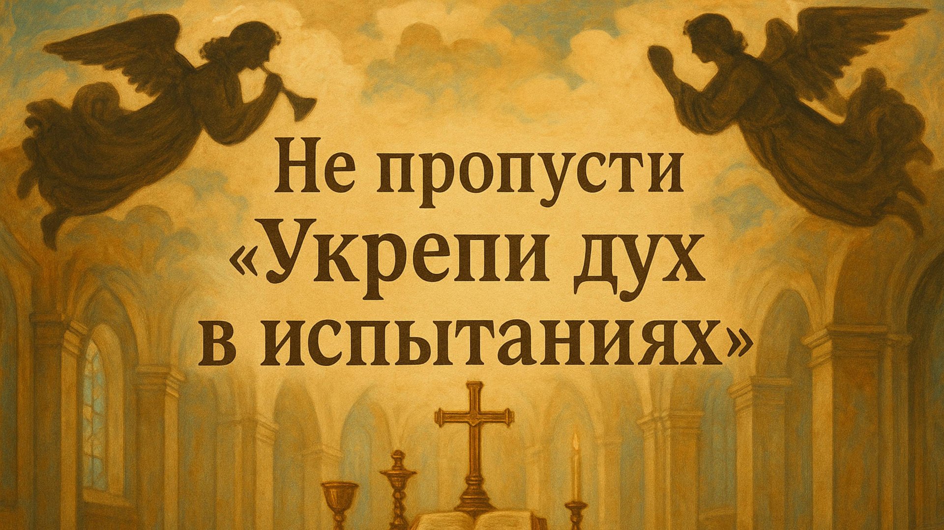 Молитва «Укрепи дух в испытаниях» смотреть онлайн