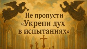 Молитва «Укрепи дух в испытаниях»
