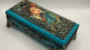 Шкатулка в стиле шинуазри (chinoiserie)