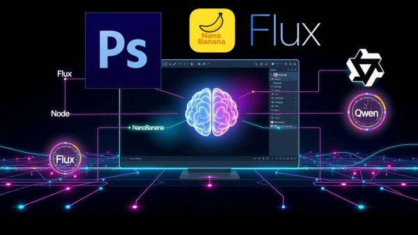 Я встроил AI в Photoshop: вот что получилось