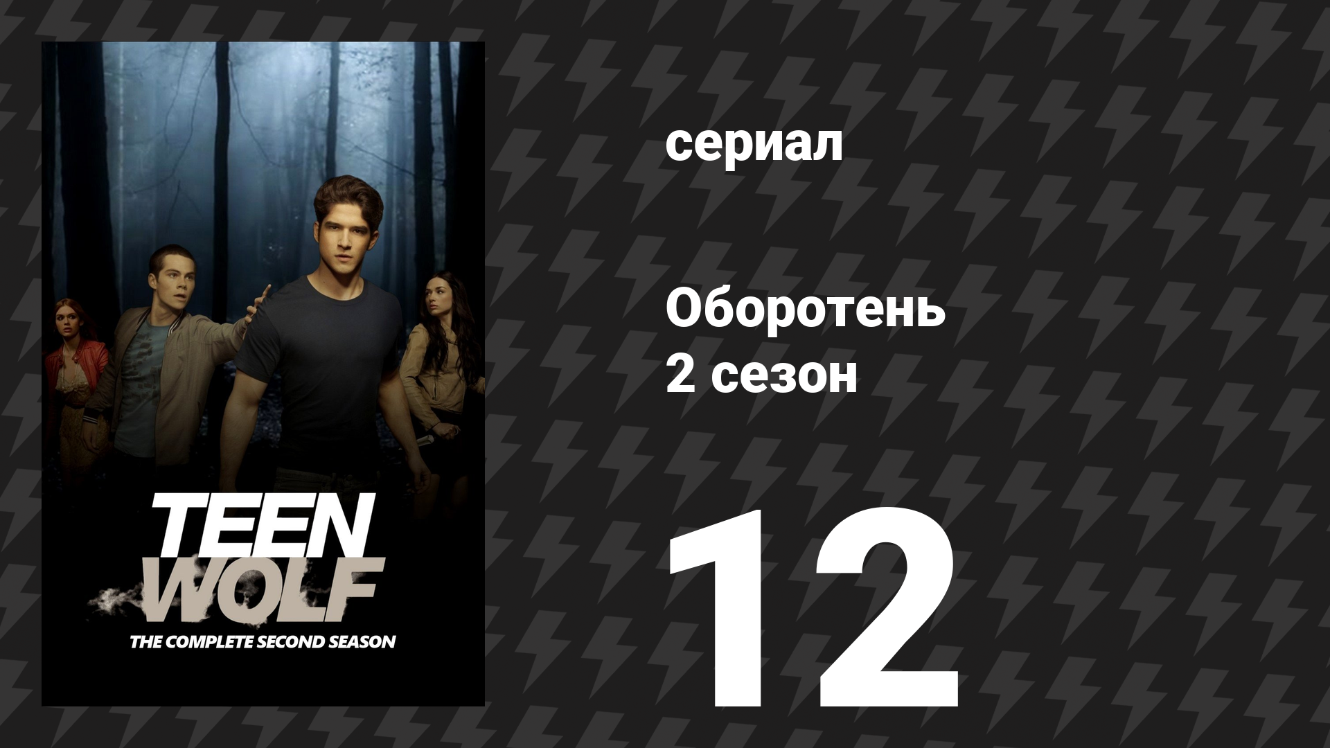 Оборотень 2 сезон 12 серия «Генеральный план» (сериал, 2012) смотреть онлайн