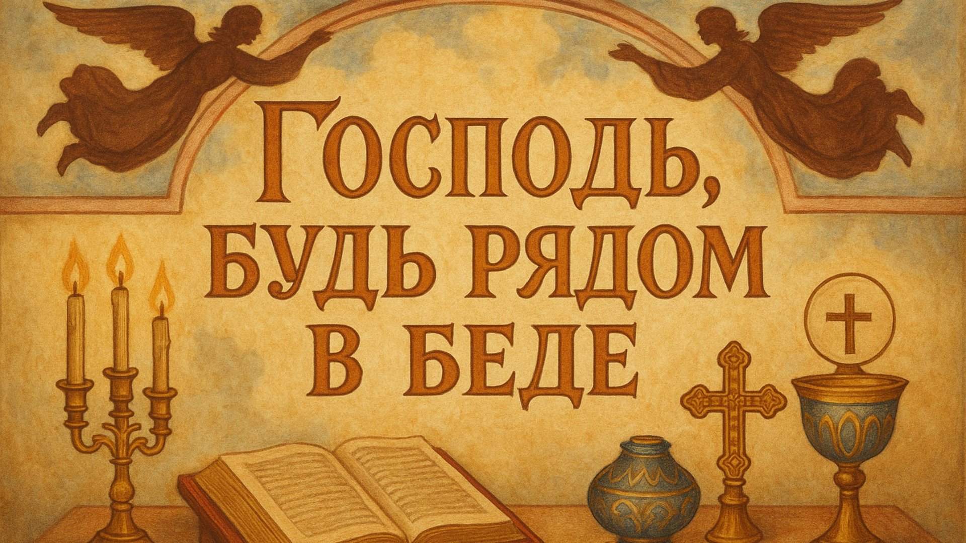 Молитва «Господь, будь рядом в беде» смотреть онлайн