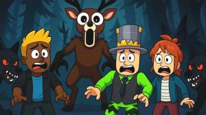 Эту НОЧЬ мы не пережили! 99 НОЧЕЙ в ЛЕСУ! Папа МАМА и ПОДРУГА но никто не ВЫЖИЛ!