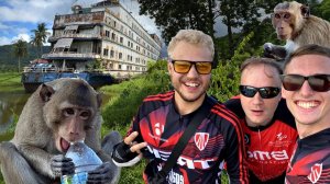 ✅Великое ВЕЛО-Путешествие через Таиланд ⚙️Напали ОБЕЗЬЯНЫ ⚙️Страшная ЗАБРОШКА ⚙️ Храм АДА ⚙️ Часть1