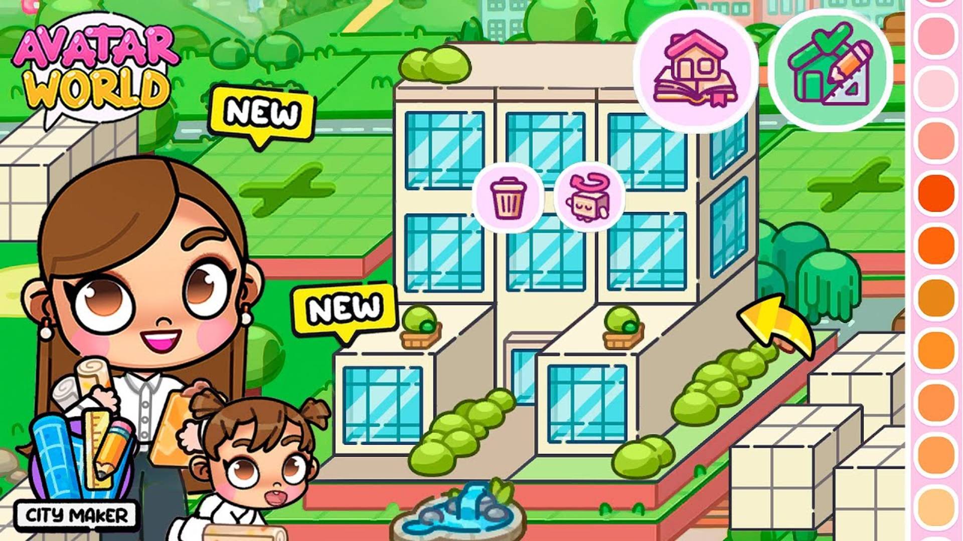 Новый городской дом Maker House ПЛАНЕТА АВАТАР ВОРЛД смотреть онлайн