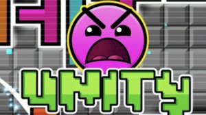 прохождение старого и легендарного уровня в geometry dash unity