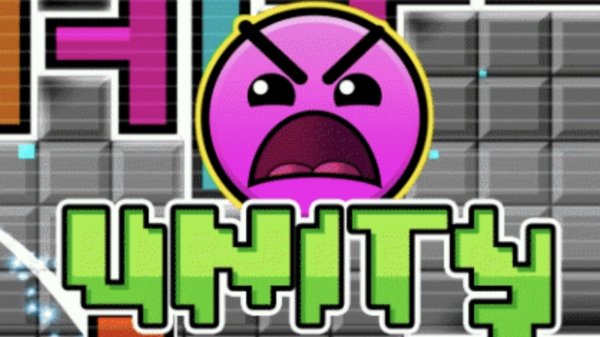 прохождение старого и легендарного уровня в geometry dash unity