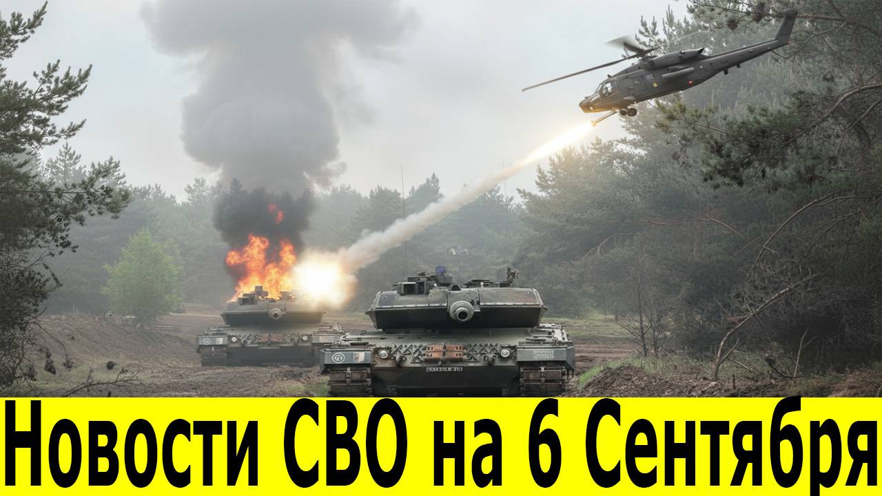 Новости СВО на 6 Сентября. Юрий Подоляка. Сводки СВО. Война на Украине. Свежие новости 06.09.2025 смотреть онлайн