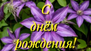 С днём рождения красотка!