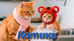 Котики - часовой сборник для детей