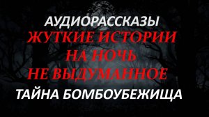 СТРАШНЫЕ РАССКАЗЫ НА НОЧЬ-ТАЙНА БОМБОУБЕЖИЩА