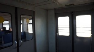 Электропоезд ЭД9М-0154. Покатушки от Луговского до Среднесибирской.