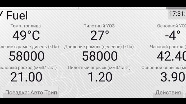 SsangYong Rexton 2 - признак умирающего ТНВД. смотреть онлайн