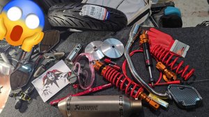 Скутерасты дуреют от этой прикормки 😱😂 +100500км/ч. Распаковка ништяков🤙 157qmj