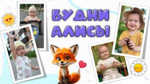 Будни Алисы. Алиса увидела подъемные краны, большие машины и настоящего робота!