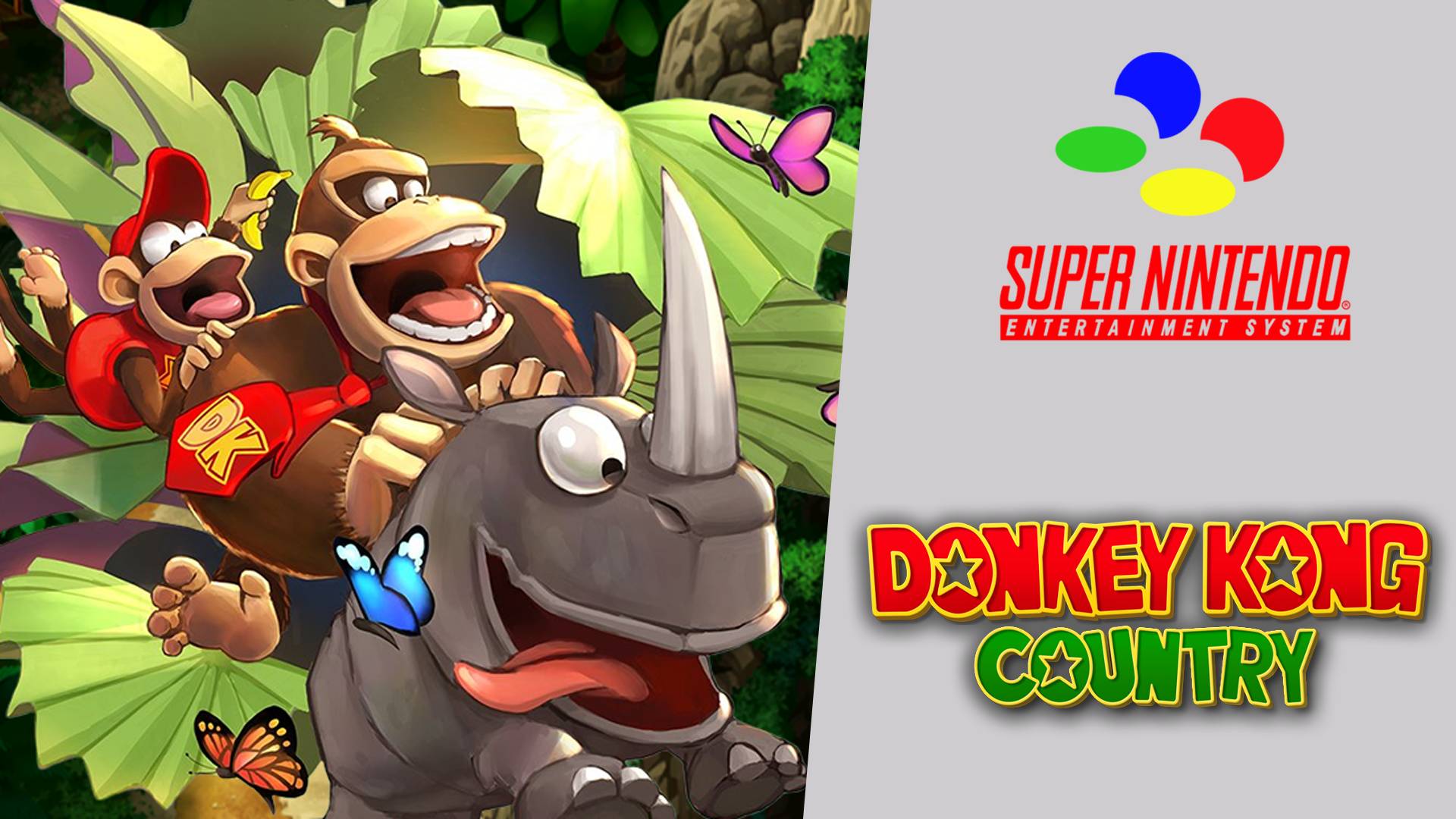 Donkey Kong Country (SNES) смотреть онлайн