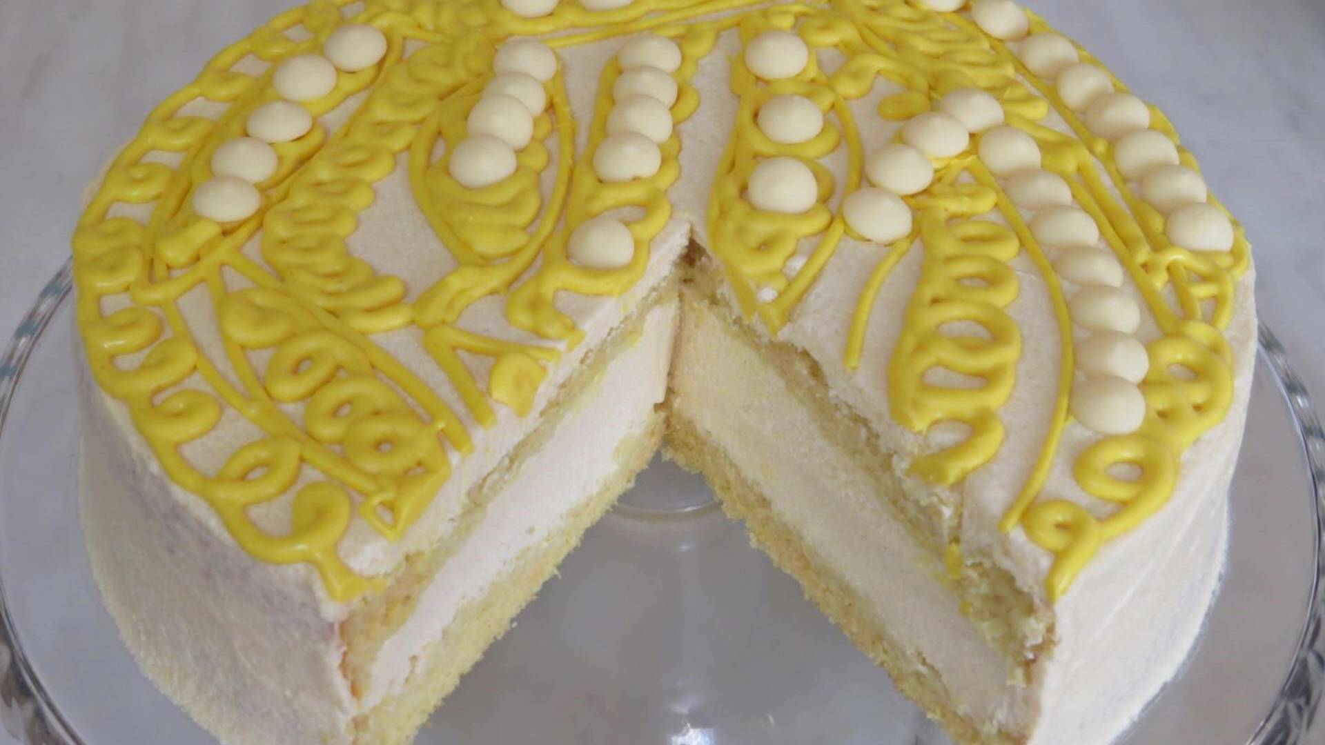 Фантастический Торт ОСЕНЬ! НЕЖНЕЙШИЕ КОРЖИ БЕЗ ПРОПИТКИ! КРЕМ ПЛОМБИР! ТОРТ ПРОСТО ЧУДО! смотреть онлайн