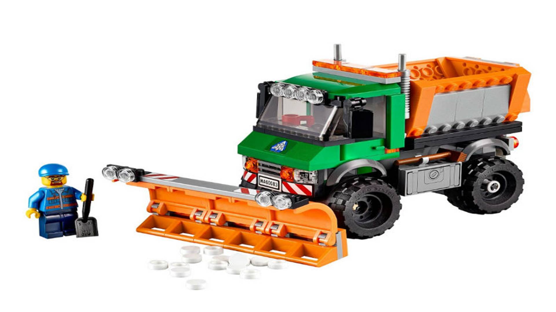 Lego City 60083 Снегоуборочный грузовик смотреть онлайн
